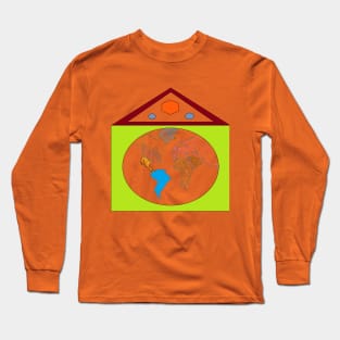 sauve le monde de coronavirus Long Sleeve T-Shirt